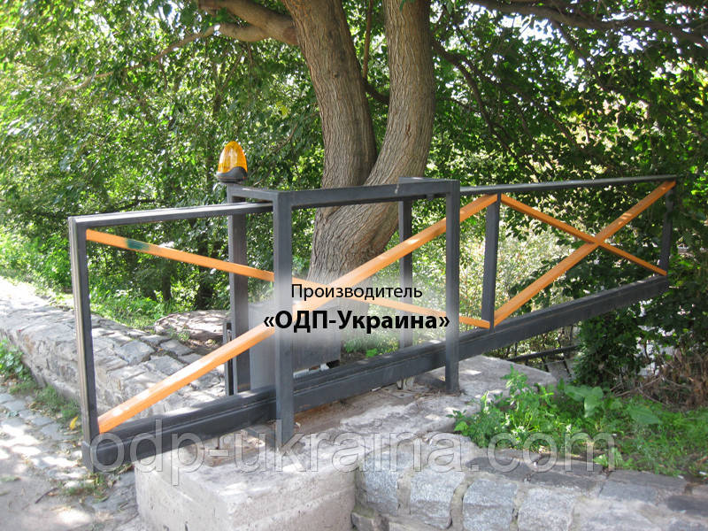 Шлагбаум Откатной 6 метров механический ручной или электрический