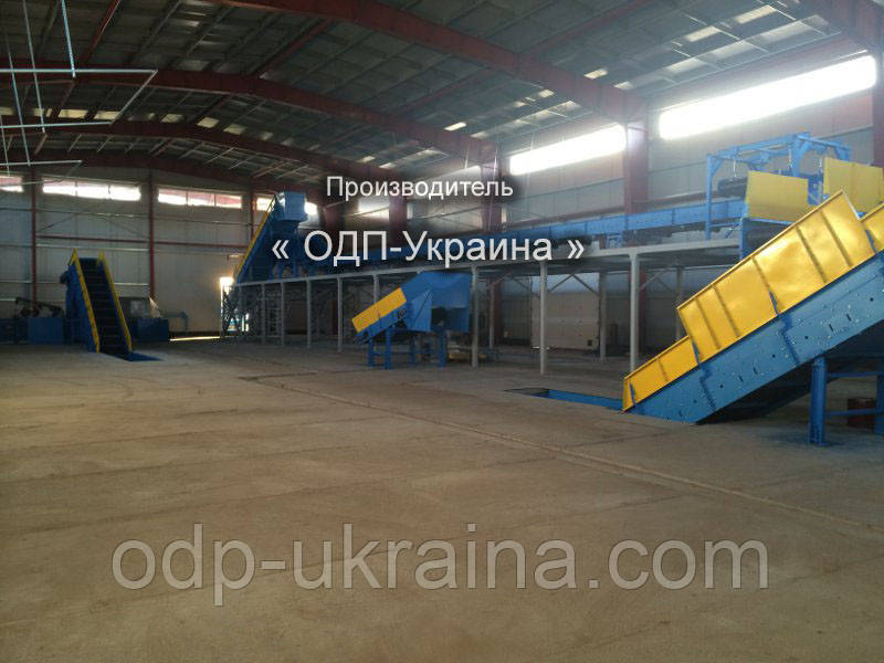Мусоросортировочная линиия МСЛ-3
